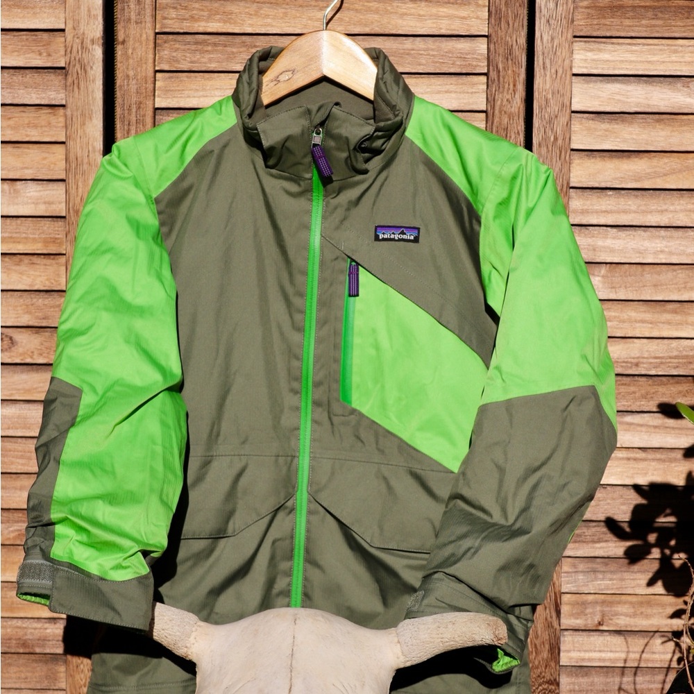 Patagonia Two-Tone Green Jacket